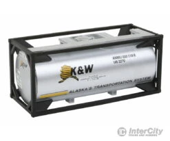 Walthers SceneMaster 8102 20' Tank Container - Kit -- K&W Alaska