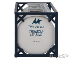 Walthers SceneMaster 8106 20' Tank Container - Kit -- Twinstar Leasing -Walthers Sales walthers scenemaster 8106 20 tank container kit twinstar leasing freight loads containers 695