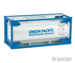Walthers SceneMaster 8110 20' Tank Container - Kit -- Union Pacific(R) (white, Blue)