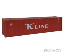 Walthers SceneMaster 8203 40' Hi Cube Corrugated Container W/Flat Roof - Assembled -- K-Line