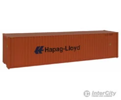 Walthers SceneMaster 8204 40' Hi Cube Corrugated Container W/Flat Roof - Assembled -- Hapag-Lloyd