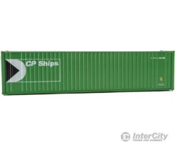 Walthers SceneMaster 8206 40' Hi Cube Corrugated Container W/Flat Roof - Assembled -- CP Ships (green, White, Black; Multimark Logo) -Walthers Sales walthers scenemaster 8206 40 hi cube corrugated container w flat roof assembled cp ships green white black multimark logo freight loads containers 549