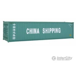 Walthers SceneMaster 8256 40' Hi Cube Corrugated Side Container - Assembled -- China Shipping