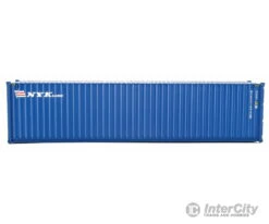 Walthers SceneMaster 8265 40' Hi-Cube Corrugated-Side Container - Assembled -- NYK Lines (blue, White, Red) -Walthers Sales walthers scenemaster 8265 40 hi cube corrugated side container assembled nyk lines blue white red freight loads containers 441