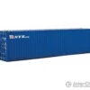 Walthers SceneMaster 8265 40' Hi-Cube Corrugated-Side Container - Assembled -- NYK Lines (blue, White, Red)