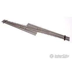 Walthers SceneMaster 83075 Code 83 Nickel Silver DCC Friendly Number 6 Single Crossover Turnout -- Left Hand