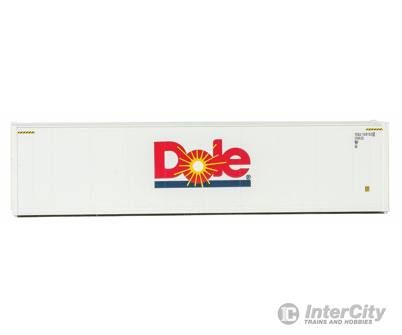Walthers SceneMaster 8359 40' Hi-Cube Smooth-Side Reefer Container - Assembled -- Dole (white, Red, Blue) 5 Walthers SceneMaster 8359 40' Hi-Cube Smooth-Side Reefer Container - Assembled -- Dole (white, Red, Blue) - Image 3