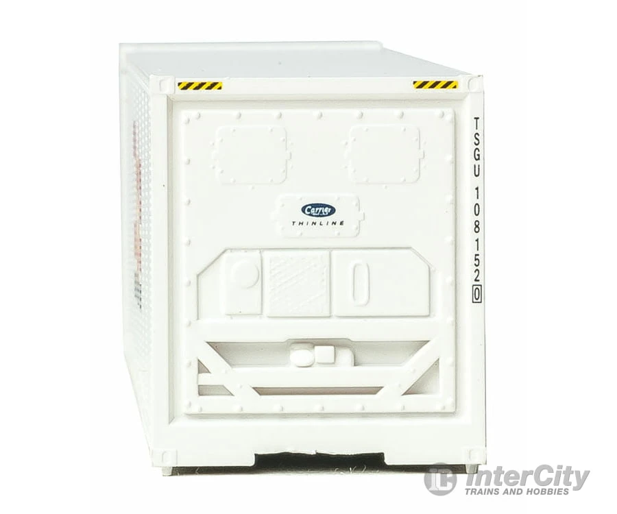 Walthers SceneMaster 8359 40' Hi-Cube Smooth-Side Reefer Container - Assembled -- Dole (white, Red, Blue) 7 Walthers SceneMaster 8359 40' Hi-Cube Smooth-Side Reefer Container - Assembled -- Dole (white, Red, Blue) - Image 5