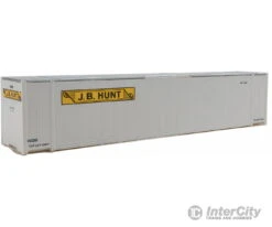 Walthers SceneMaster 8455 48' Smooth Side Container - Assembled -- J.B. Hunt Transport -Walthers Sales walthers scenemaster 8455 48 smooth side container assembled j b hunt transport freight loads containers 363