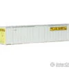 Walthers SceneMaster 8472 48' Ribbed-Side Container - Assembled -- J.B. Hunt (white, Yellow, Black) -Walthers Sales walthers scenemaster 8472 48 ribbed side container assembled j b hunt white yellow black freight loads containers 173