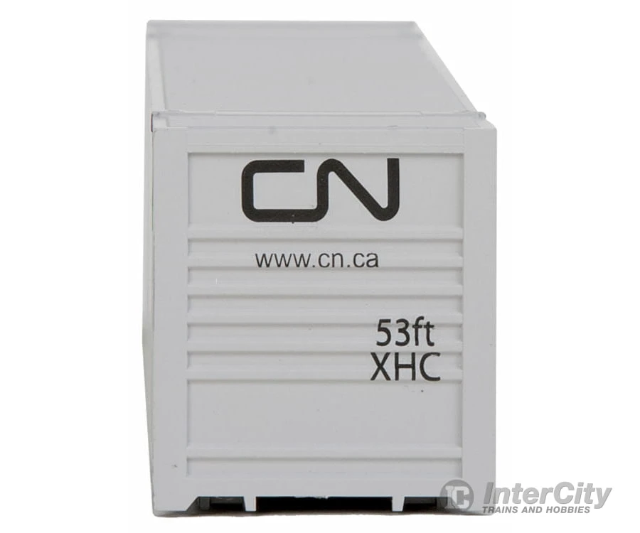 Walthers SceneMaster 8501 53' Singamas Corrugated Side Container - Ready To Run -- Canadian National (white, Black, Green) 6 Walthers SceneMaster 8501 53' Singamas Corrugated Side Container - Ready To Run -- Canadian National (white, Black, Green) - Image 4
