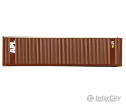 Walthers SceneMaster 8513 53' Singamas Corrugated-Side Container - Ready To Run -- Canadian National (gray, Red; CN Intermodal Logo) -Walthers Sales walthers scenemaster 8513 53 singamas corrugated side container ready to run canadian national gray red cn intermodal logo freight loads containers 583