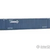 Walthers SceneMaster 8524 53' Singamas Corrugated-Side Container - Assembled -- UMAX (blue, White)