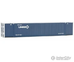 Walthers SceneMaster 8524 53' Singamas Corrugated-Side Container - Assembled -- UMAX (blue, White)