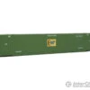 Walthers SceneMaster 8530 53' Singamas Corrugated-Side Container - Assembled -- EMP (green, Blue, Yellow)
