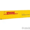 Walthers SceneMaster 8560 45' CIMC Container - Assembled -- DHL (yellow, Red)