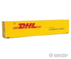 Walthers SceneMaster 8560 45' CIMC Container - Assembled -- DHL (yellow, Red)