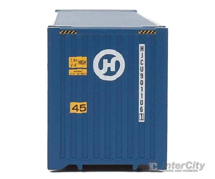 Walthers SceneMaster 8561 45' CIMC Container - Assembled -- Hanjin (blue, White) 6 Walthers SceneMaster 8561 45' CIMC Container - Assembled -- Hanjin (blue, White) - Image 4