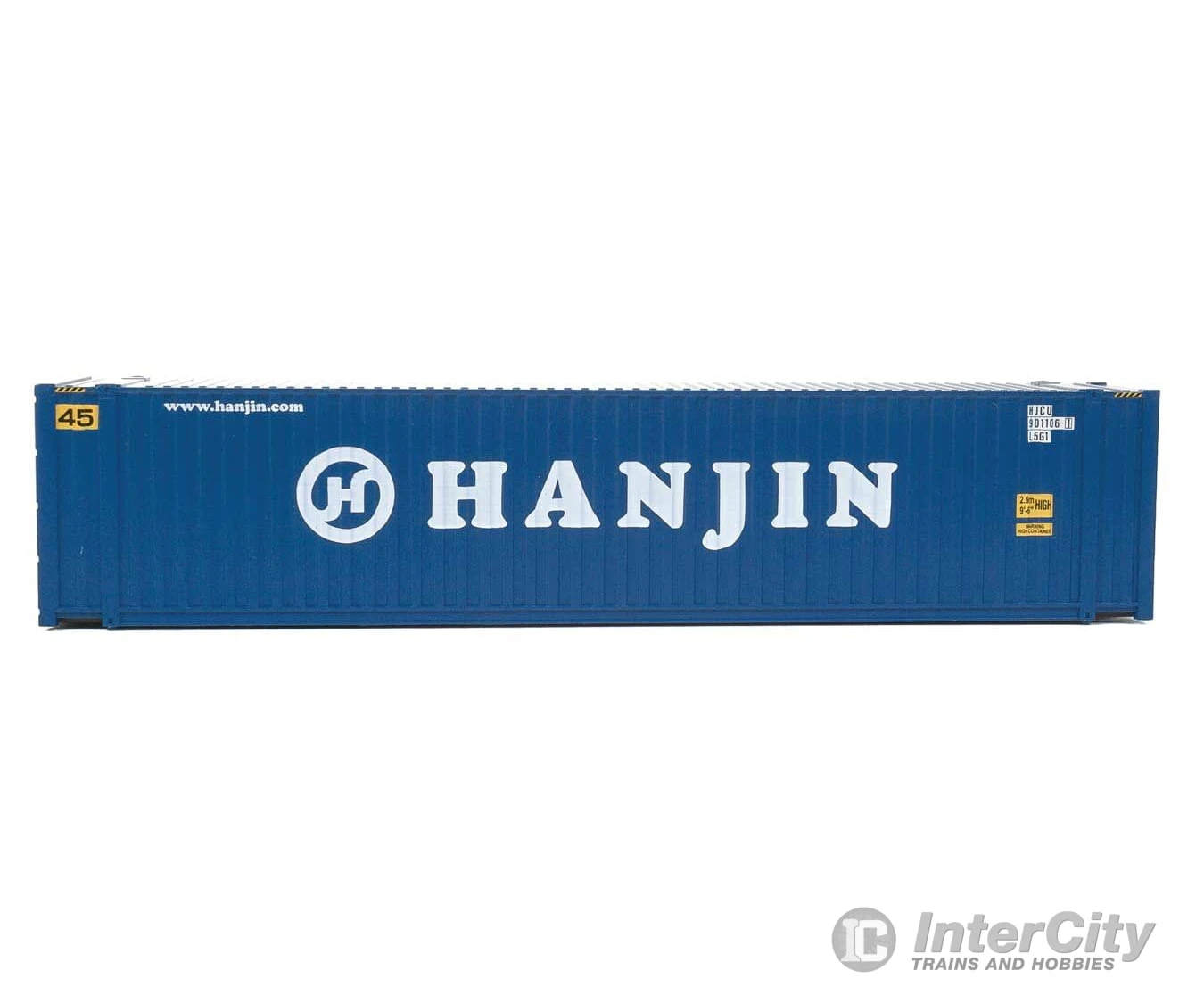 Walthers SceneMaster 8561 45' CIMC Container - Assembled -- Hanjin (blue, White) 7 Walthers SceneMaster 8561 45' CIMC Container - Assembled -- Hanjin (blue, White) - Image 5