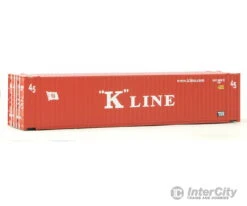 Walthers SceneMaster 8563 45' CIMC Container - Assembled -- K-Line (red, White)