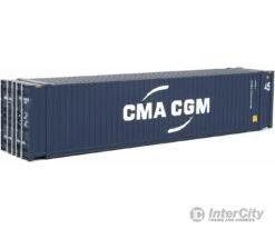 Walthers SceneMaster 8569 45' CIMC Container - Assembled -- CMA-CGM (blue, White)