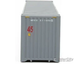 Walthers SceneMaster 8572 45' CIMC Container - Assembled -- Mitsui OSK (gray, White, Red, Green, Alligator Logo) -Walthers Sales walthers scenemaster 8572 45 cimc container assembled mitsui osk gray white red green alligator logo freight loads containers 331
