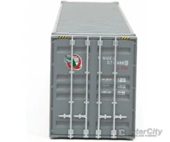 Walthers SceneMaster 8572 45' CIMC Container - Assembled -- Mitsui OSK (gray, White, Red, Green, Alligator Logo) -Walthers Sales walthers scenemaster 8572 45 cimc container assembled mitsui osk gray white red green alligator logo freight loads containers 554