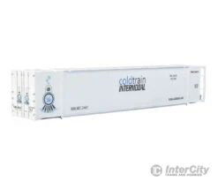 Walthers SceneMaster 8704 53' Reefer Container - Ready To Run -- Cool Train -Walthers Sales walthers scenemaster 8704 53 reefer container ready to run cool train freight loads containers 576