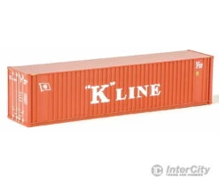 Walthers SceneMaster 8803 40' Hi Cube Ribbed Side Container - Assembled -- K-Line