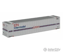 Walthers SceneMaster 8841 48' Ribbed Side Container - Assembled -- Canadian National (Laser Scheme; White, Blue, Red)
