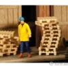 Walthers Scenemaster HO 4129 Wood Pallets -- Kit Pkg(12) -Walthers Sales walthers scenemaster ho 4129 wood pallets kit pkg 12 scenery details 268