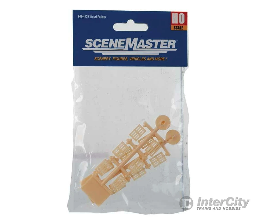 Walthers Scenemaster HO 4129 Wood Pallets -- Kit Pkg(12) 4 Walthers Scenemaster HO 4129 Wood Pallets -- Kit Pkg(12) - Image 2