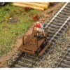 Walthers Scenemaster HO 4145 Handcars -- Kit Pkg(2)