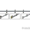 Walthers Scenemaster HO 4176 Roadway Guardrails -- Kit - 200' 60.9m Scale Long