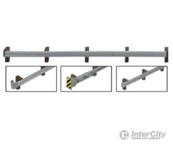 Walthers Scenemaster HO 4176 Roadway Guardrails -- Kit - 200' 60.9m Scale Long