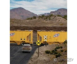 Walthers Scenemaster HO 4197 Railroad Crossing Signs -- 10 Each Modern Advance Warning & Crossbucks