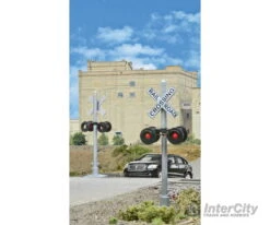 Walthers Scenemaster HO 4333 Crossing Flashers -- Set Of 2 Working Signals (Use With Crossing Signal Controller)