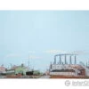 Walthers Scenemaster HO 713 Background Scene 24 X 36" 60 X 90cm - Instant Horizons(TM) -- The Docks