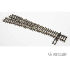 Walthers Shinohara Track HO 10015 Code 100 Nickel Silver DCC-Friendly #5 Turnout -- Left Hand