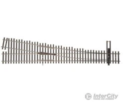 Walthers Shinohara Track HO 10018 Code 100 Nickel Silver DCC-Friendly #6 Turnout -- Right Hand