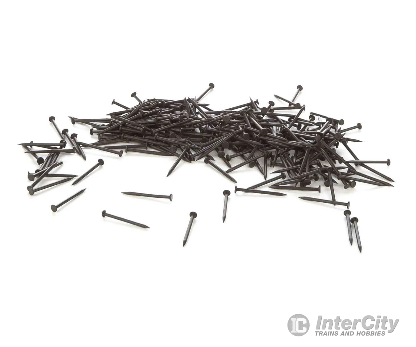 Walthers Shinohara Track HO 83106 Blackened Track Nails - Approximately Pkg(300) - 0.7oz 20g -- Fits Code 70, Code 83 And Code 100 Track (sold Separately) 3 Walthers Shinohara Track HO 83106 Blackened Track Nails - Approximately Pkg(300) - 0.7oz 20g -- Fits Code 70, Code 83 And Code 100 Track (sold Separately)