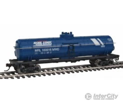Walthers Sales -Walthers Sales walthers trainline 1446 tank car ready to run montana rail link blue white freight cars 387