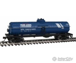 Walthers Trainline 1446 Tank Car - Ready To Run -- Montana Rail Link (blue, White)