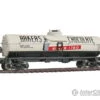 Walthers Trainline 1615 40' Tank Car - Ready To Run -- Baker's Chocolate GATX #31057 (white, Black, Red) -Walthers Sales walthers trainline 1615 40 tank car ready to run bakers chocolate gatx 31057 white black red freight cars 148