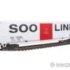 Walthers Trainline 1671 50' Plug-Door Boxcar - Ready To Run -- Soo Line -Walthers Sales walthers trainline 1671 50 plug door boxcar ready to run soo line freight cars 868