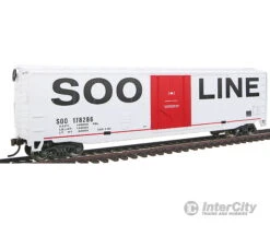 Walthers Trainline 1671 50' Plug-Door Boxcar - Ready To Run -- Soo Line