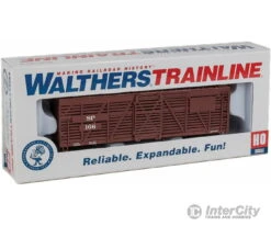 Walthers Trainline 1688 40' Stock Car - Ready To Run -- Southern Pacific(TM) (Boxcar Red) -Walthers Sales walthers trainline 1688 40 stock car ready to run southern pacific tm boxcar red freight cars 590