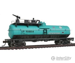 Walthers Trainline 1793 Firefighting Car - Ready To Run -- Union Pacific(R) #908814 (MOW Scheme; Green, Black)