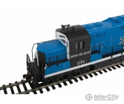 Walthers Trainline 451 EMD GP9M - Standard DC -- Boston & Maine #1754 (blue, Black, White) -Walthers Sales walthers trainline 451 emd gp9m standard dc boston maine 1754 blue black white locomotives 704
