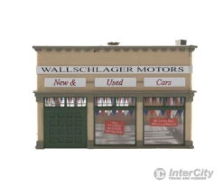 Walthers Trainline 805 Wallschlager Motors -- Assembled - 5-1/4 X 5 X 3-1/2" 13.3 X 12.7 X 8.8cm -Walthers Sales walthers trainline 805 wallschlager motors assembled 5 1 4 x 3 2 13 12 7 8 8cm structures 163